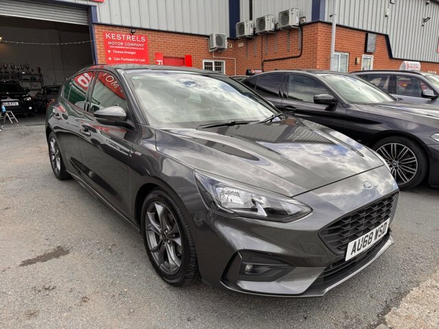 Ford Focus Ecoboost St-line Hatchback Grey #2