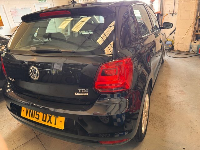 Volkswagen Polo Tsi Bluemotion Tech Se U2252 Ulez Black #2