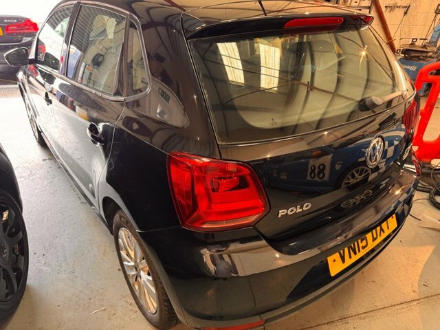 Volkswagen Polo Tsi Bluemotion Tech Se U2252 Ulez Black #4