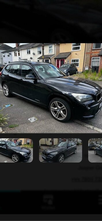 BMW X1 20D M Sport Suv Black
