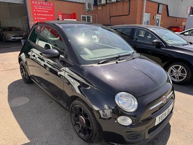 Fiat 500 S Hatchback Black