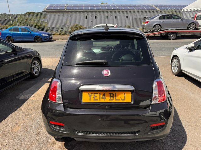 Fiat 500 S Hatchback Black #4