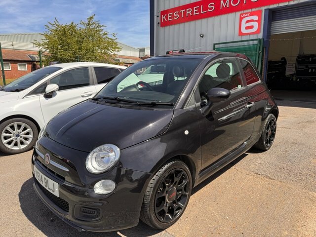 Fiat 500 S Hatchback Black #6