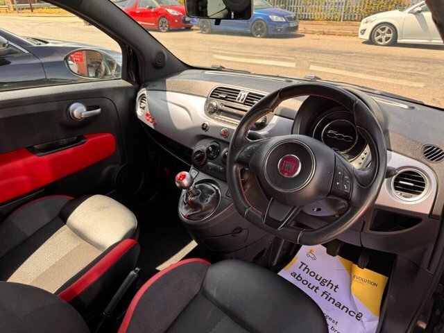 Fiat 500 S Hatchback Black #2
