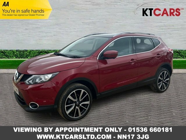 Nissan Qashqai Dci Tekna Suv Red