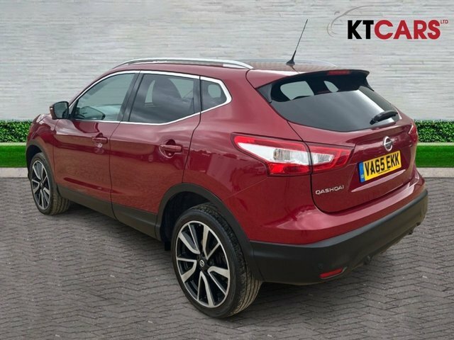Nissan Qashqai Dci Tekna Suv VA65EKK Red #4