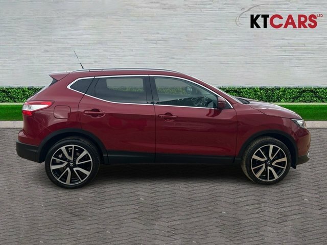 Nissan Qashqai Dci Tekna Suv VA65EKK Red #6