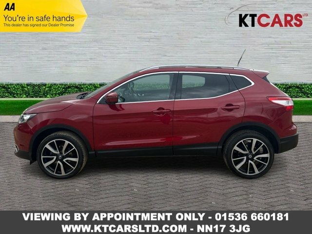 Nissan Qashqai Dci Tekna Suv VA65EKK Red #2