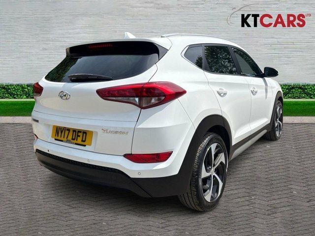 Hyundai Tucson Crdi Blue Drive Sport NY17DFD White #4