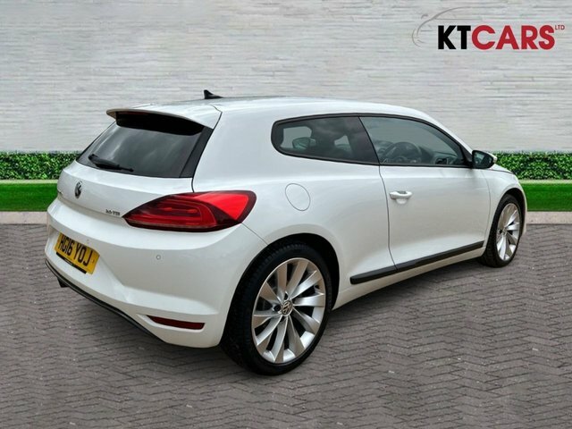 Volkswagen Scirocco Tsi Bluemotion Tech Gt White #5