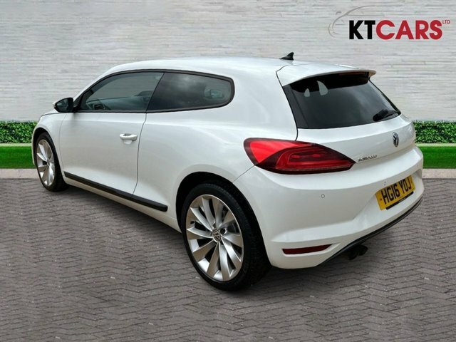 Volkswagen Scirocco Tsi Bluemotion Tech Gt White #4