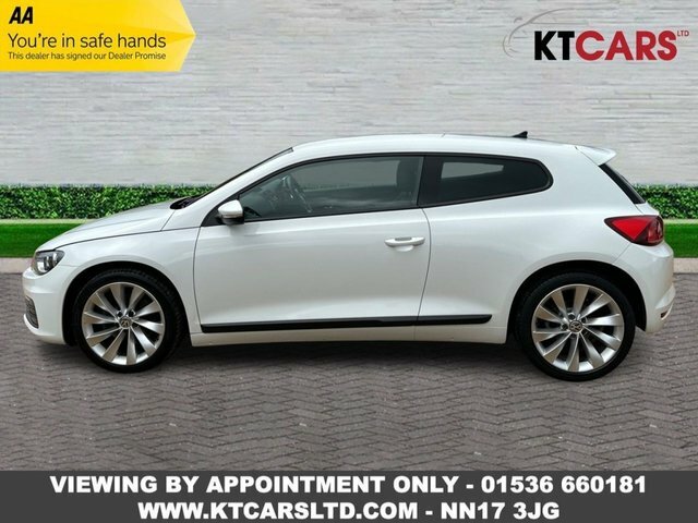 Volkswagen Scirocco Tsi Bluemotion Tech Gt White #2