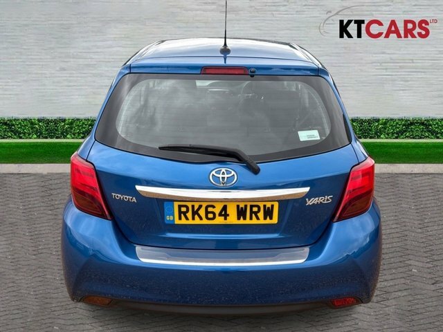 Toyota Yaris Dual Vvt-i Excel Hatchback RK64WRW Blue #6