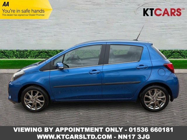Toyota Yaris Dual Vvt-i Excel Hatchback RK64WRW Blue #2