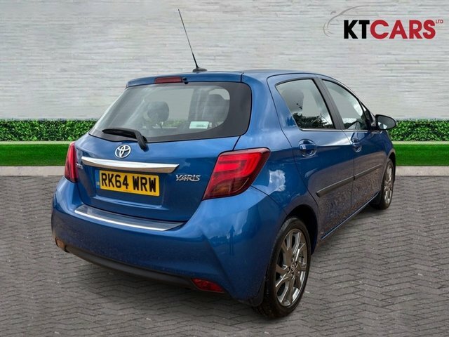 Toyota Yaris Dual Vvt-i Excel Hatchback RK64WRW Blue #5