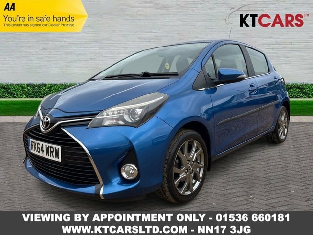 Toyota Yaris Dual Vvt-i Excel Hatchback RK64WRW Blue