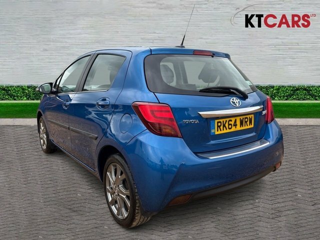 Toyota Yaris Dual Vvt-i Excel Hatchback RK64WRW Blue #4