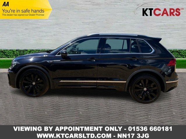 Volkswagen Tiguan Tdi R-line Suv LM17OKR Black #2