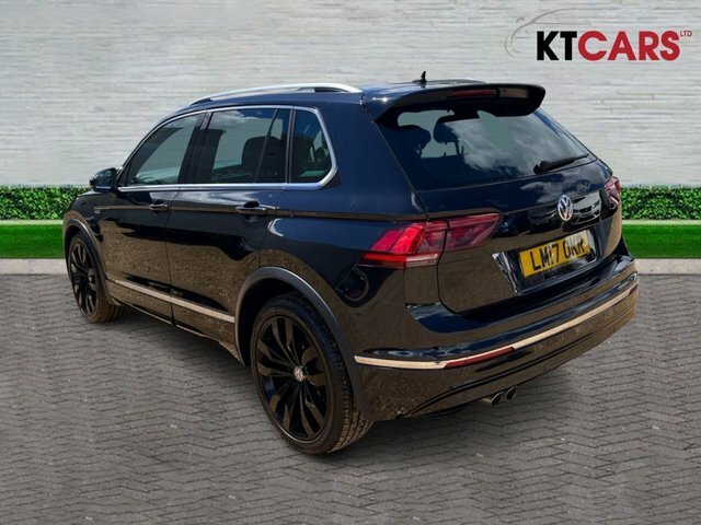 Volkswagen Tiguan Tdi R-line Suv LM17OKR Black #6