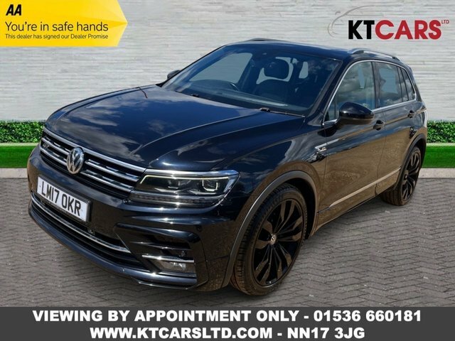 Volkswagen Tiguan Tdi R-line Suv LM17OKR Black