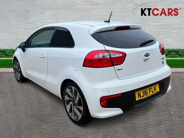Kia RIO Ecodynamics 3 Hatchback White #6
