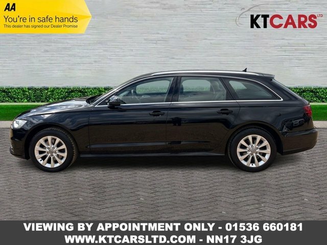 Audi A6 Avant Tdi Ultra Se Estate Black #2