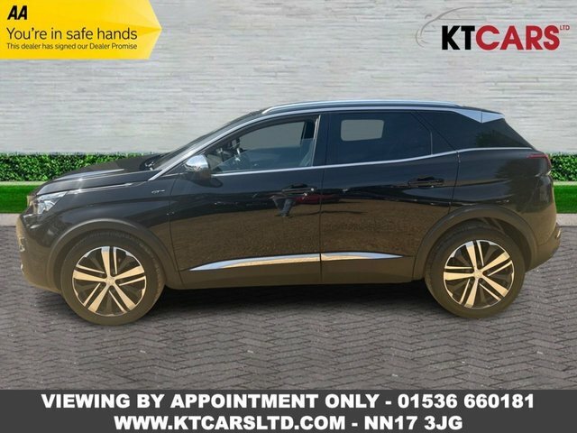 Peugeot 3008 Bluehdi Gt Suv ML68EZR Black #2
