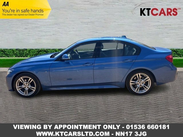 BMW 3 Series 320I M Sport Saloon Blue #2
