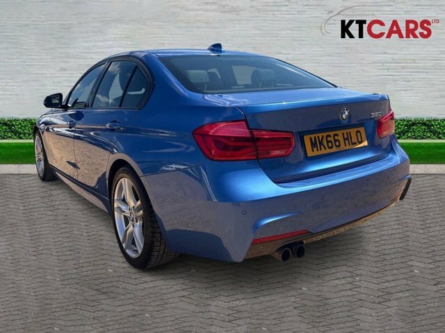 BMW 3 Series 320I M Sport Saloon Blue #4