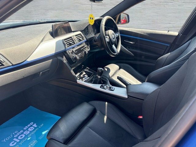 BMW 3 Series 320I M Sport Saloon Blue #3
