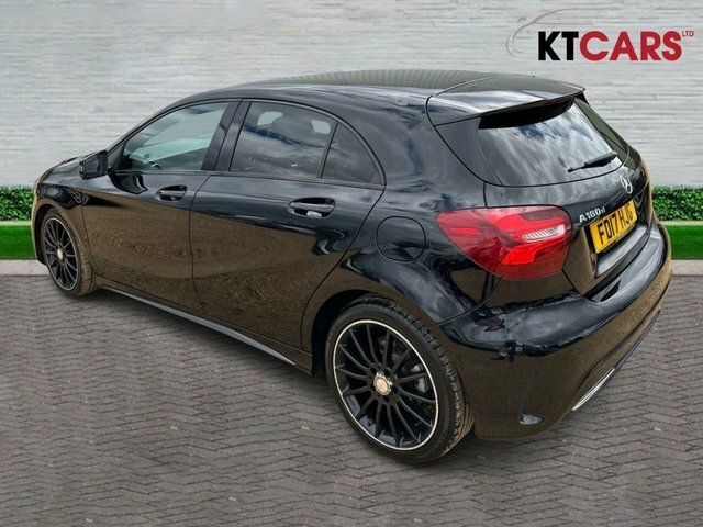 Mercedes-Benz A Class A180d Amg Line Premium FD17HJG Black #4
