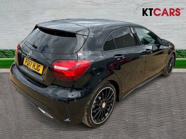 Mercedes-Benz A Class A180d Amg Line Premium FD17HJG Black #5