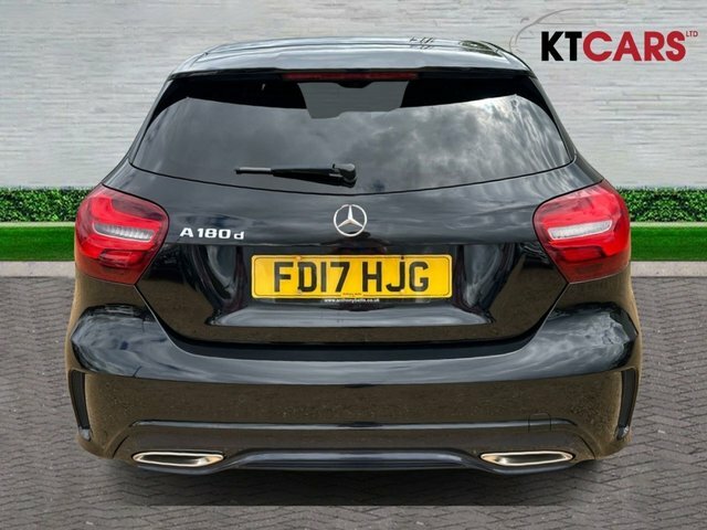 Mercedes-Benz A Class A180d Amg Line Premium FD17HJG Black #6