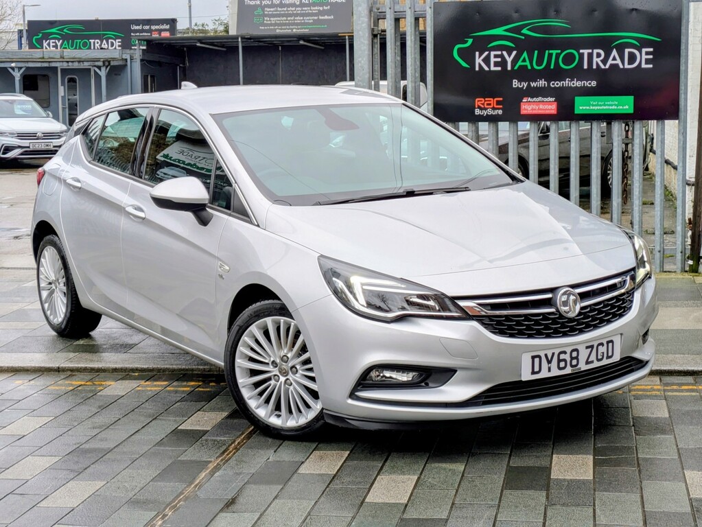 Vauxhall Astra Hatchback 1.6 Cdti Blueinjection Elite Nav 20186 Silver