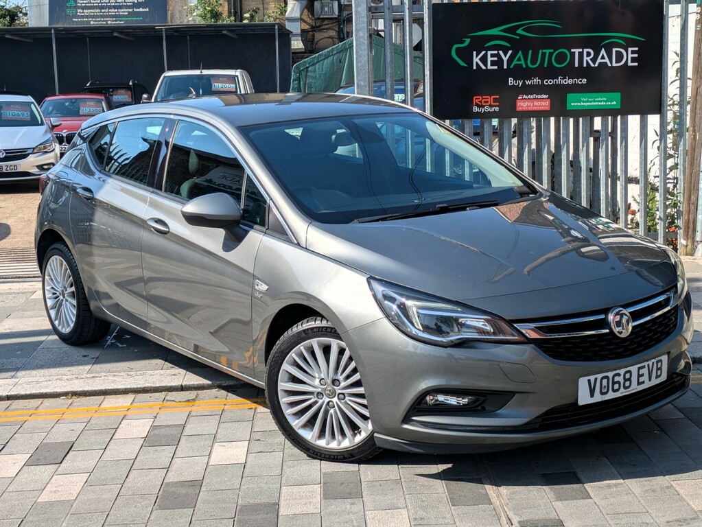 Vauxhall Astra Hatchback 1.6 I Turbo Gpf Elite Nav 201868 Grey