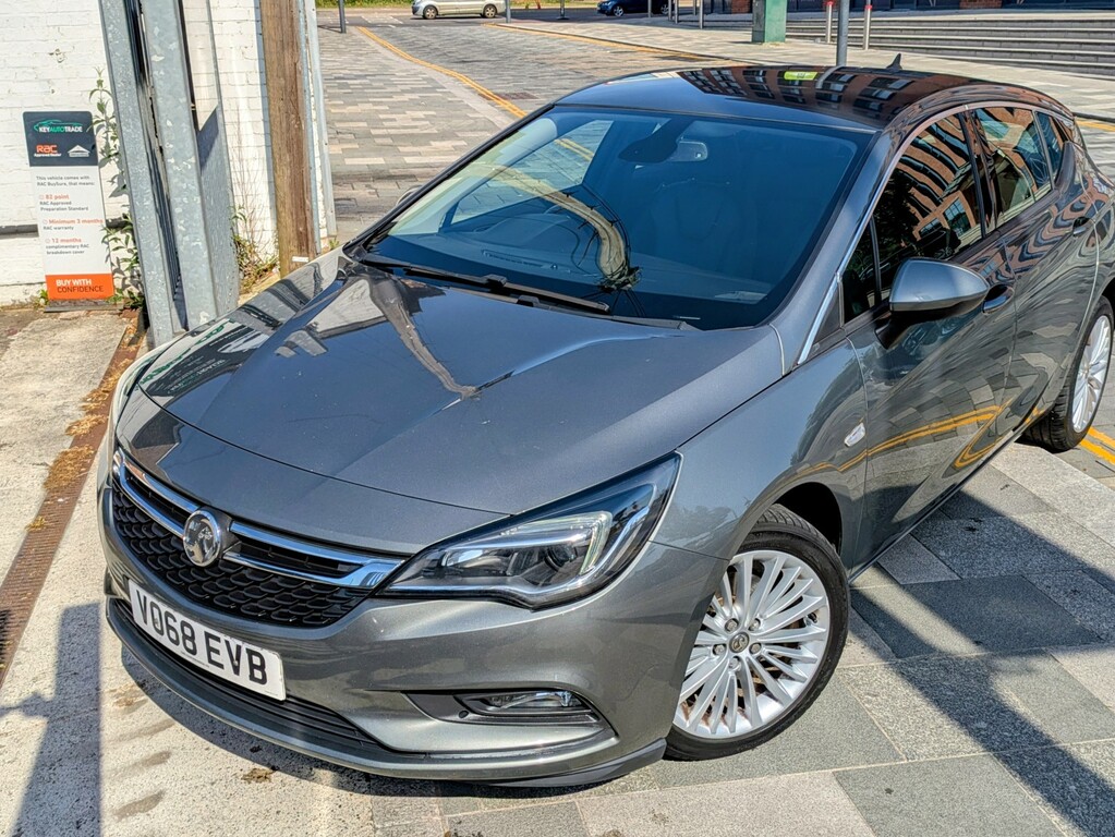Vauxhall Astra Hatchback 1.6 I Turbo Gpf Elite Nav 201868 VO68EVB Grey #6