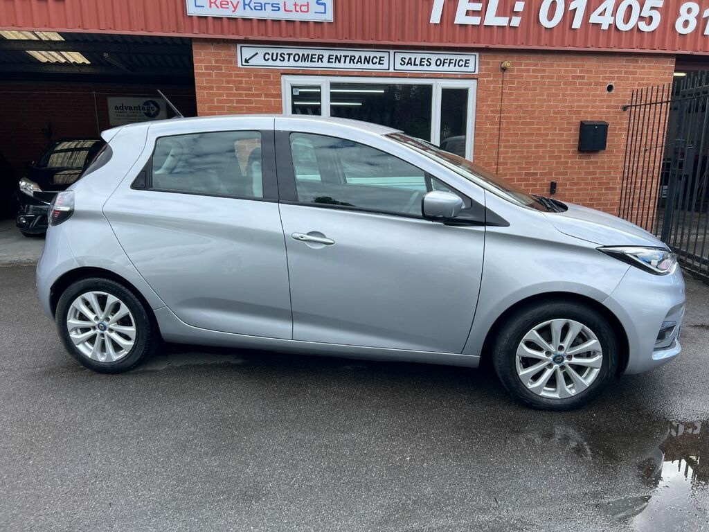 Renault Zoe 100Kw I Iconic R135 50Kwh Grey #4