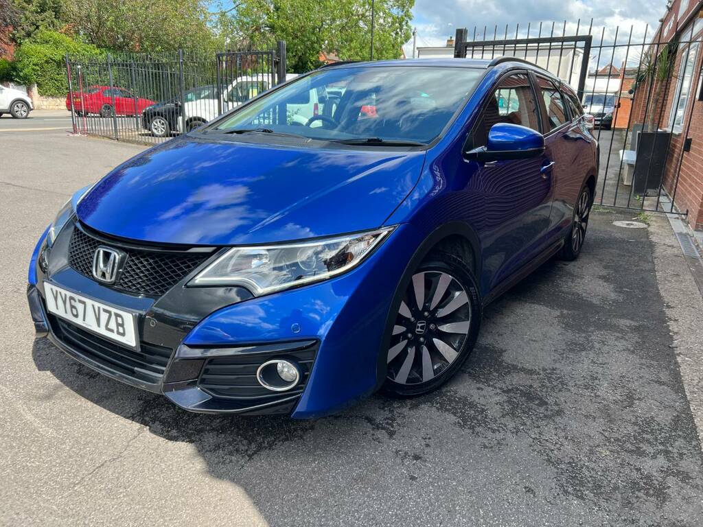 Honda Civic 1.8 I-vtec Se Plus Blue #3