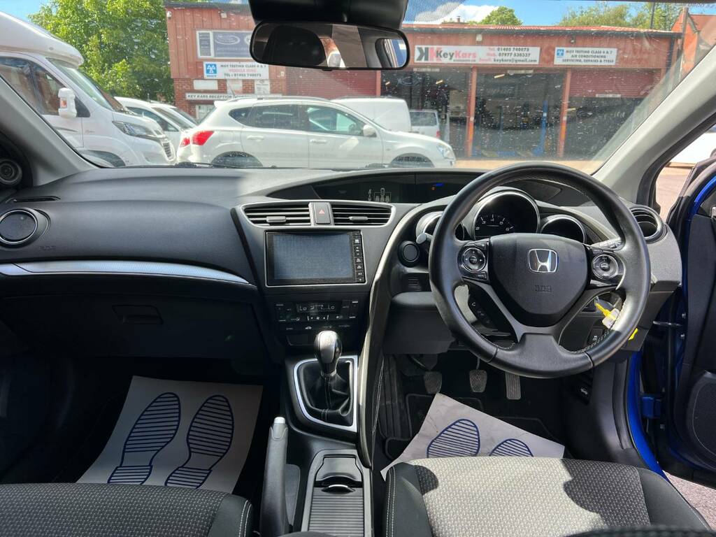 Honda Civic I-vtec Se Plus Tourer Silver #15
