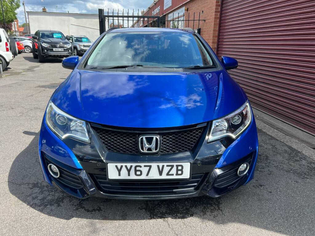 Honda Civic 1.8 I-vtec Se Plus Blue #2