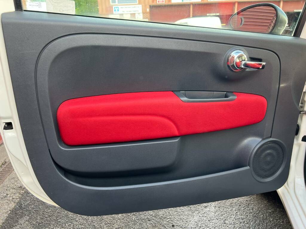 Fiat 500  Red #10