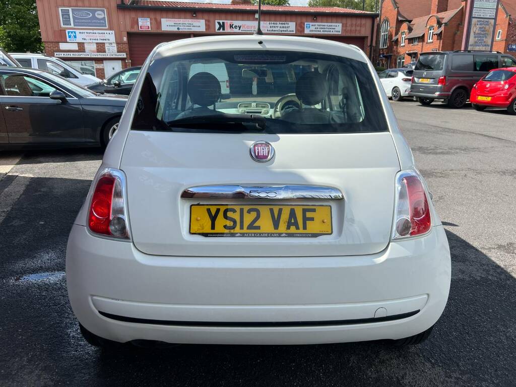 Fiat 500  Red #5