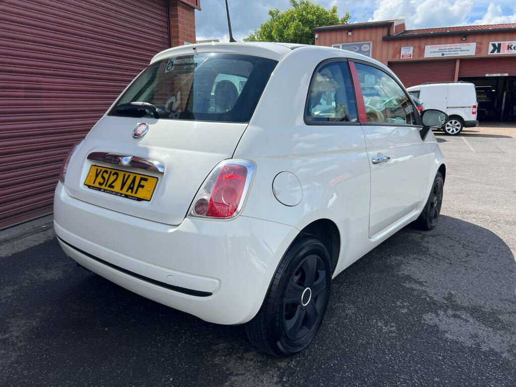 Fiat 500  Red #6