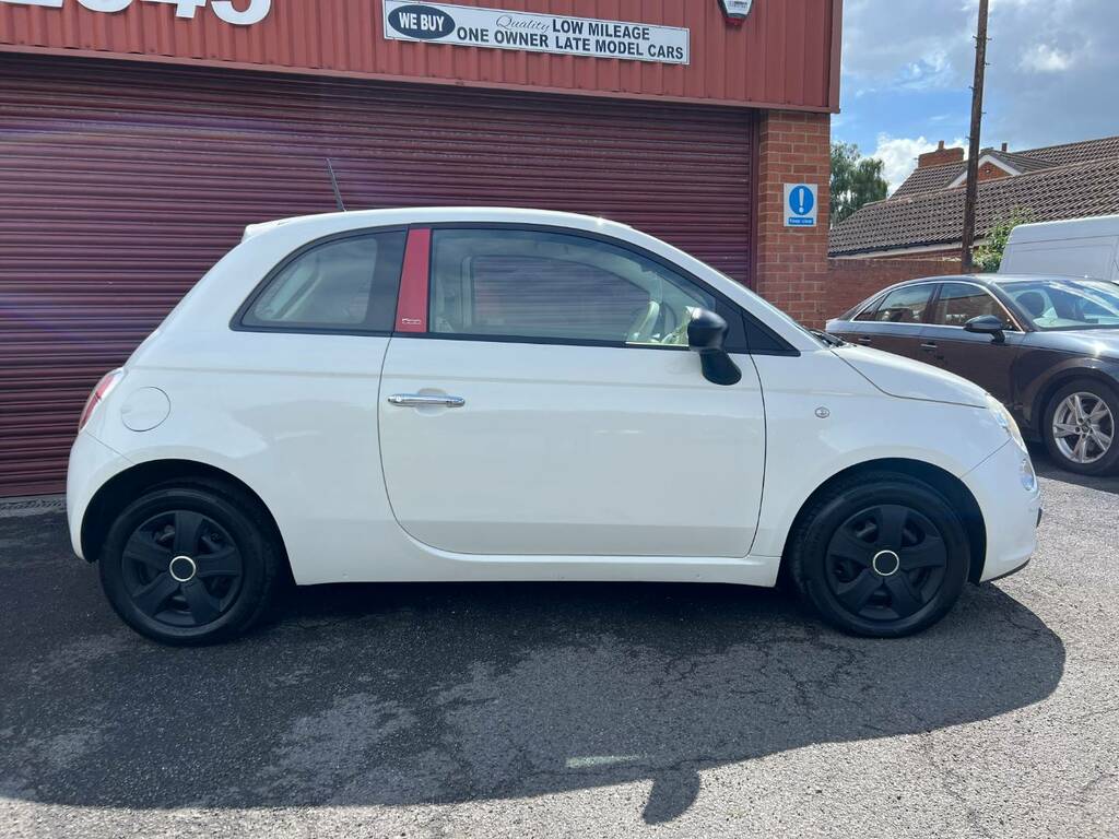 Fiat 500  Red #4