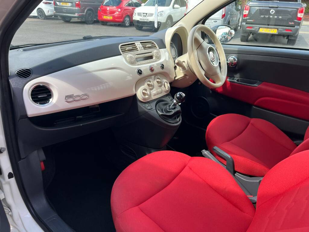 Fiat 500  Red #11