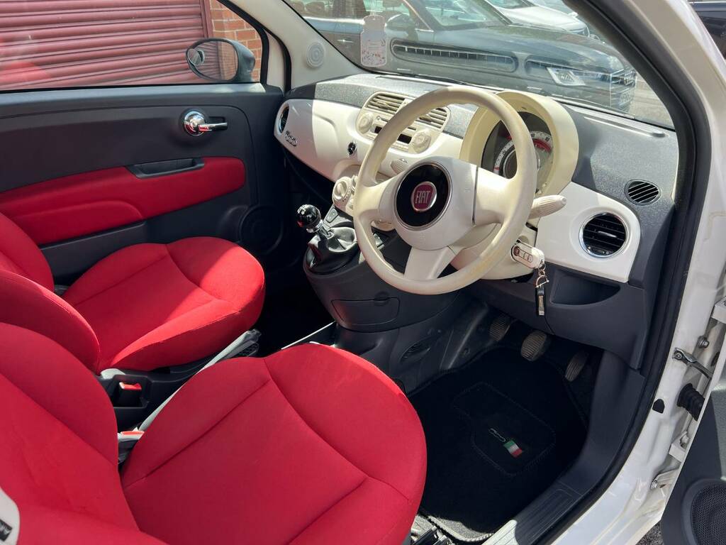 Fiat 500  Red #15