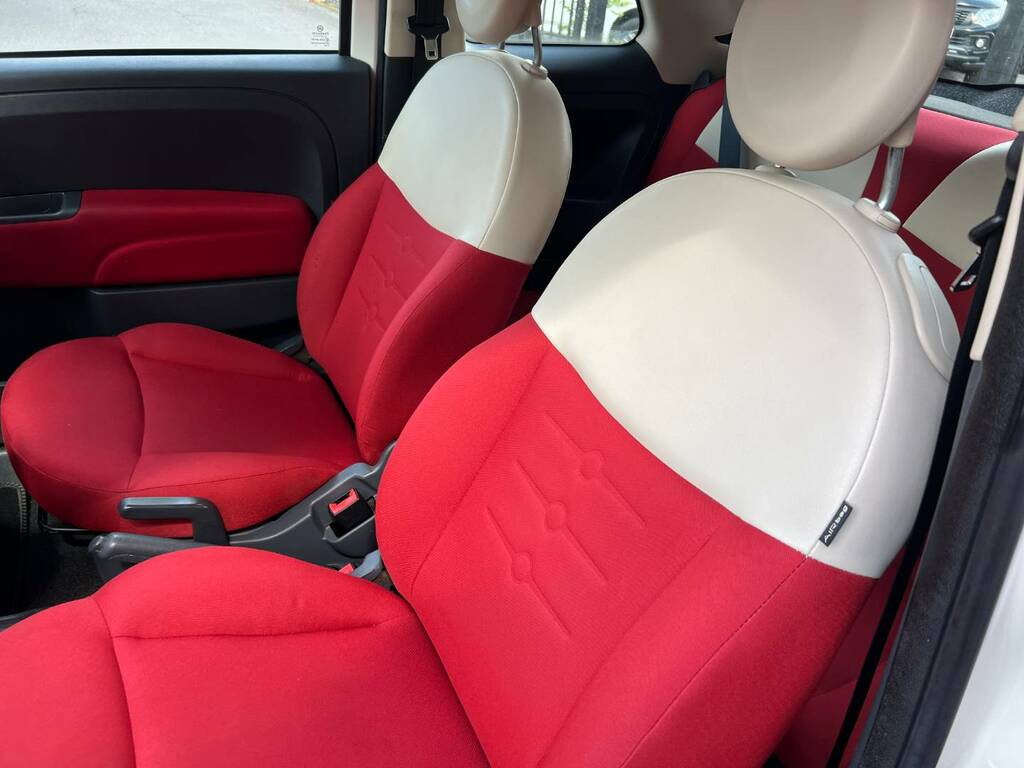 Fiat 500  Red #12