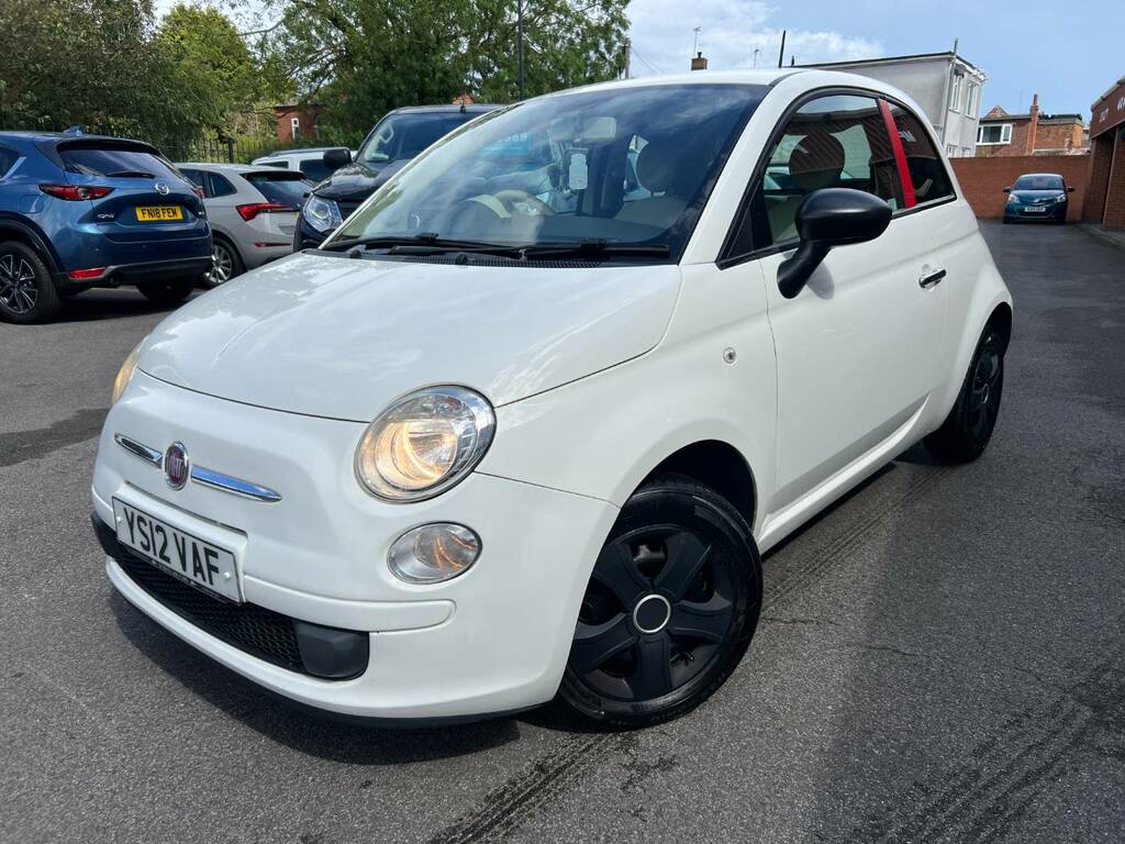 Fiat 500  Red #3