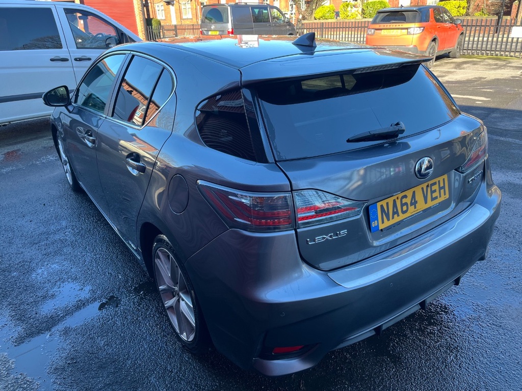 Lexus CT 200H 1.8 Advance Cvt Grey #5