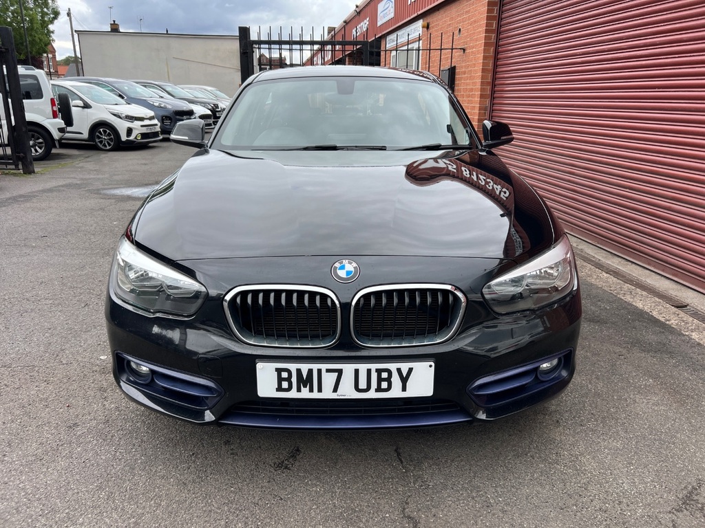 BMW 1 Series 118D Sport Nav BM17UBY Black #2